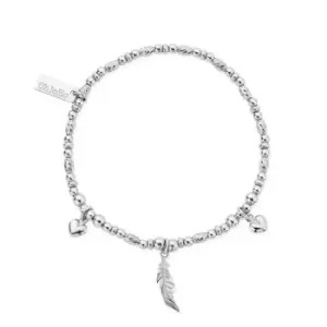 ChloBo Silver Love & Courage Bracelet