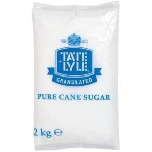 Tate Lyle 2KG Granulated Pure Cane Sugar Bag