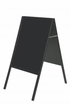 Bi-Silque Bi-Office A Frame Chalk Board Black Frame 600x1200mm DKT30404042