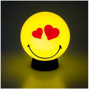 Gingersnap Love Smiley Face Lamp