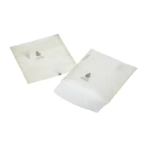 KitchenCraft Set of 2 Beeswax Sandwich Bags Brown/White