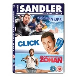Adam Sandler Box Set Click/Grown Ups/You Don't Mess With the Zohan DVD