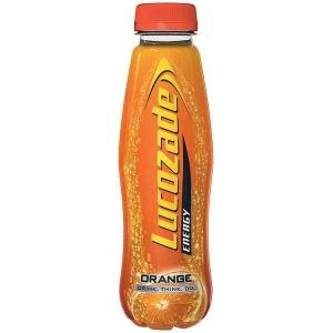 Lucozade Energy 380ml Orange Drink Bottle Pack of 24 40016