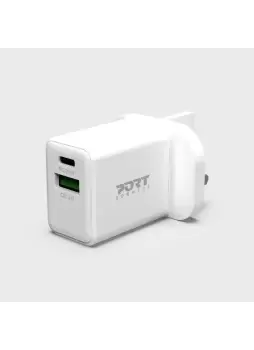 Port Designs 900069-UK mobile device charger White Indoor