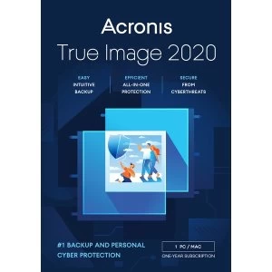 ACRONIS True Image 2020 - Box 1PC