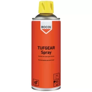 Rocol 18105 Tufgear Open Gear Spray Lubricant 400ml