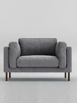 Swoon Munich Original Fabric Love Seat - Smart Wool