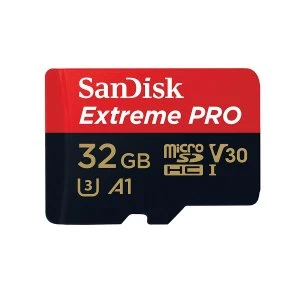 SanDisk Extreme PRO 32GB Micro SDHC Memory Card