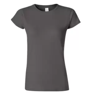 Gildan Ladies Soft Style Short Sleeve T-Shirt (2XL) (Charcoal)
