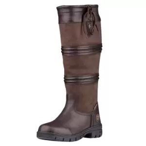 Dublin Unisex Adult Husk II Leather Jodhpur Boots (6.5 UK) (Chocolate Brown)