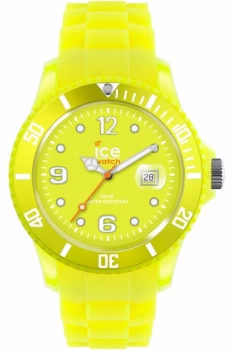 Big-Big Ice-Watch Ice-Flashy - neon yellow extra big Watch SS.NYW.BB.S.12