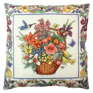 A11839 Multicolor Cushion Flower Basket 2