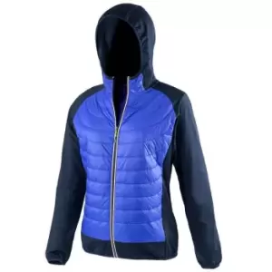 Spiro Womens/Ladies Zero Gravity Showerproof Jacket (XXL) (Royal Blue/Navy)