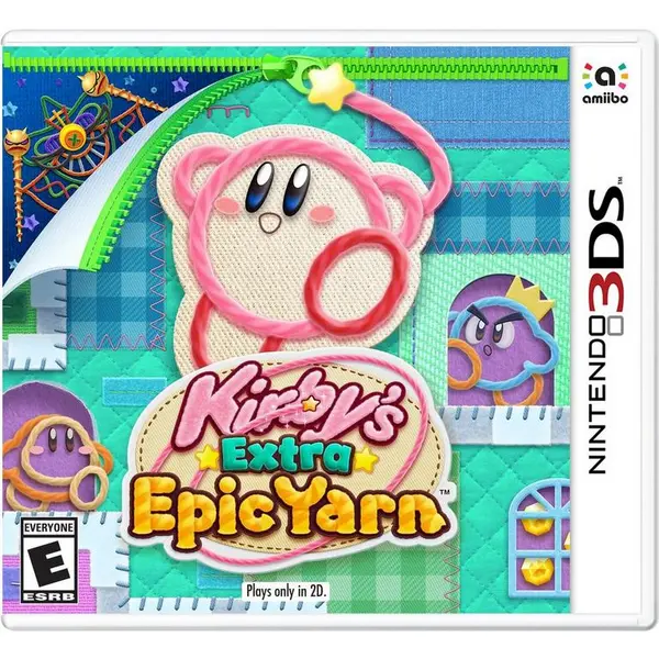 Kirbys Extra Epic Yarn Nintendo 3DS Game
