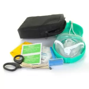 B-Click Medical AED RESCUE READY/PREP KIT IN DELUXE BAG
