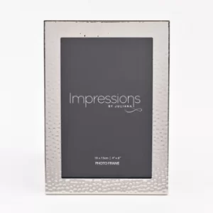 Impressions Nickel Plated Photo Frame 4" x 6"