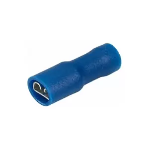 4.8mm Blue Insulated Receptacle Pack of 100 - Truconnect