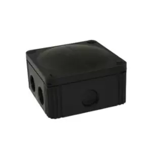 Wiska COMBI Black Polypropylene Weatherproof Junction Box With 8 Self Sealing Cable Inlets - 10110872