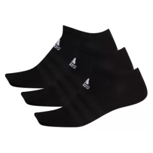 adidas Cut 3 Pack Socks - Black