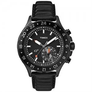 Timex Mens Intelligent Quartz Black Ion Plated Smartwatch - TW2R39900