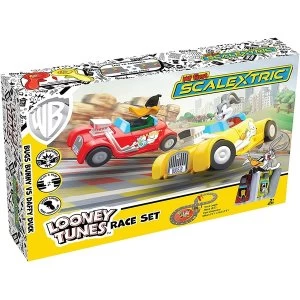 My First Scalextric (Looney Tunes) Bugs Bunny Vs Daffy Duck Battery Powered Race Set