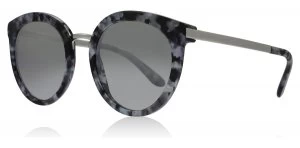 Dolce & Gabbana DG4268 Sunglasses Cube Black/Silver 31326V 52mm
