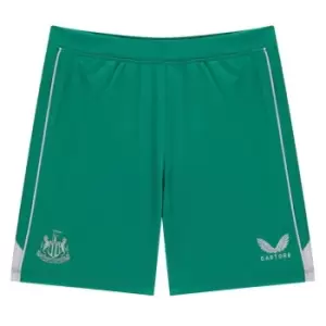 Castore Newcastle United Alternate Shorts Juniors - Green