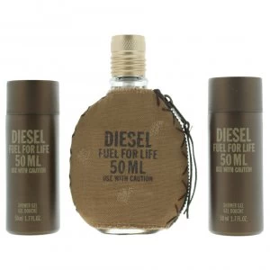 Diesel Fuel For Life Eau de Toilette For Him Gift Set