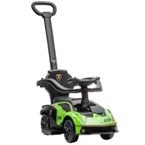 Aiyaplay 2 In 1 Ride On Car/Push Car For Toddlers - Green