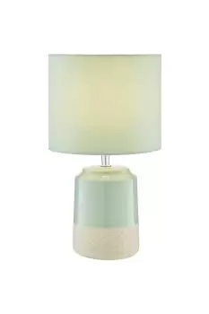 Lighting and Interiors Group The Lighting and Interiors Soft Green Pop Table Lamp - wilko