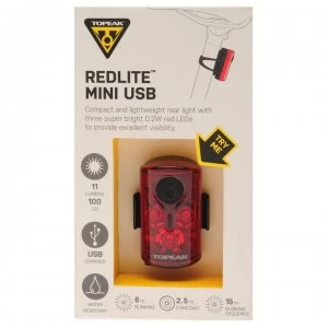 Topeak Red Lite Minin USB Light - Black