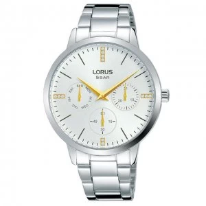Lorus White And Silver Dress Watch - RP629DX9