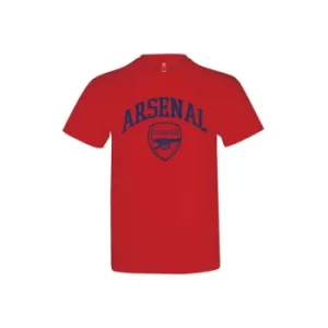 Arsenal Crest T Shirt Adults M