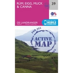 Rum, Eigg & Muck by Ordnance Survey (Sheet map, folded, 2016)