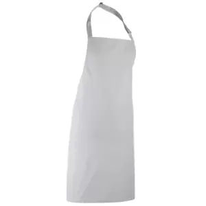 Premier Colours Bib Apron / Workwear (Pack of 2) (One Size) (Silver)