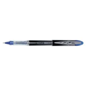 Uni Ball Vision Elite UB 200 Medium Rollerball Pen Tip 0.8mm Line 0.6mm Blue Pack of 12 Pens