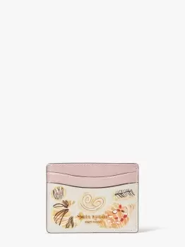 Kate Spade Patisserie Card Holder, Halo White Multi, One Size