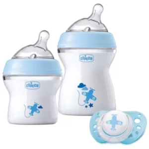 Chicco Natural Feeling Blue Gift Set for babies Boy