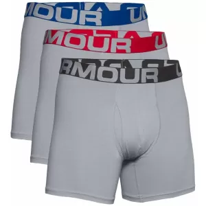 Urban Armor Gear 3 Pack of Charged Cotton Boxers - Grey, Multi, Size L, Men