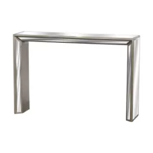 Mirrored Narrow Console Table - Hill Interiors