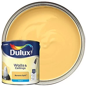 Dulux Banana Split Matt Emulsion Paint 2.5L