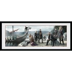 Vikings Beach Framed Collector Print