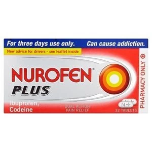 Nurofen Plus Ibuprofen Codeine Tablets 32s