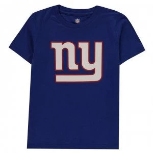 NFL Logo T Shirt Juniors - NY Giants