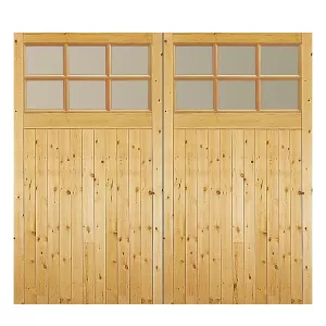 External Timber Garage door frame (H)2052mm (W)2271mm