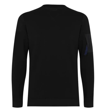 Paul Smith Nylon Patch Sweater - Black 79