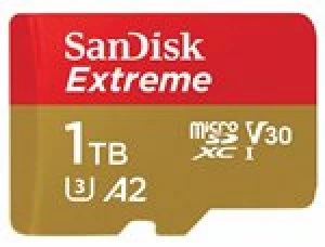 SanDisk Extreme 1TB Micro SDHC Memory Card