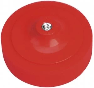 Sealey PTC/CH/M14-R Buff & Polish Foam Head &#216;150 x 50mm M14 x 2mm Red/Ultra Soft