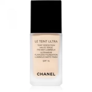 Chanel Le Teint Ultra Long-Lasting Mattifying Foundation SPF 15 Shade 10 Beige 30ml