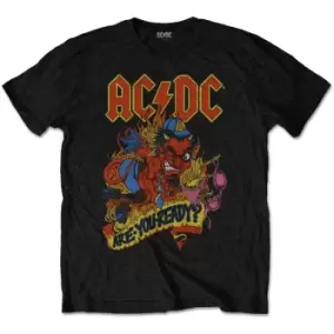 AC/DC - Are You Ready? Unisex XX-Large T-Shirt - Black